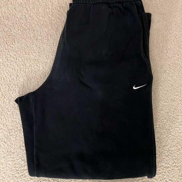 SOLD Mens black XL Nike running jogger lined fleece warm sweatpants - Picture 10 of 12